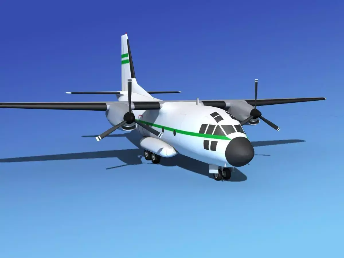 Alenia C-27A Spartan Civil 2 3D model