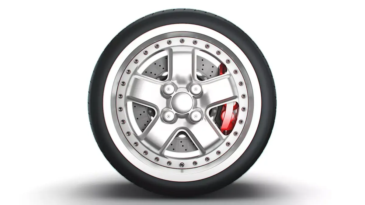 Mugen MR5 wheel 3D model