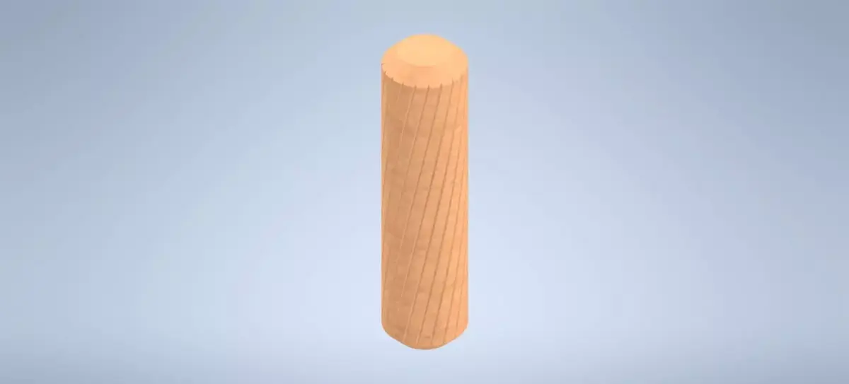 IKEA Wood Dowel 101359 3D model