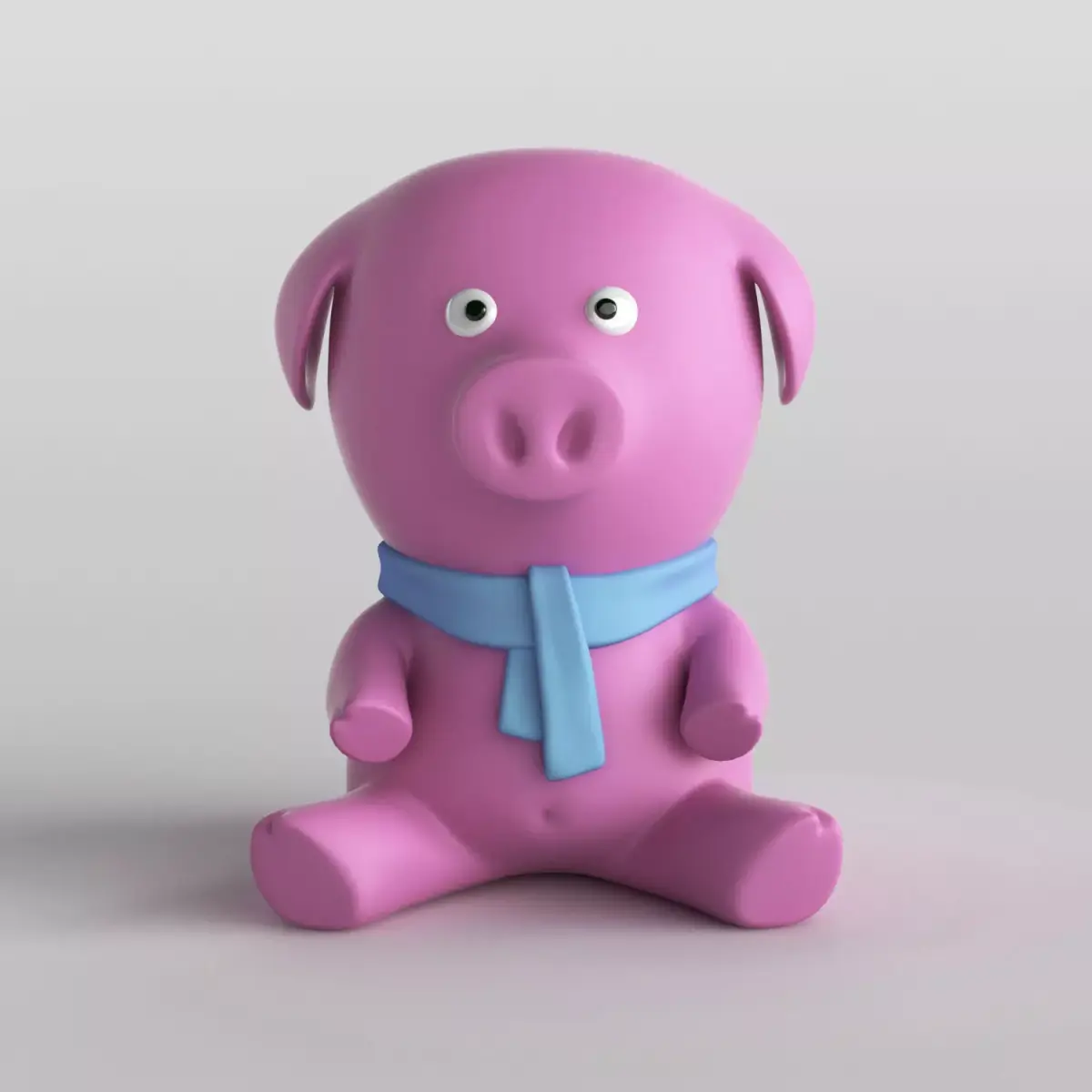 Toy Pig Animal Character 3D model 3D model