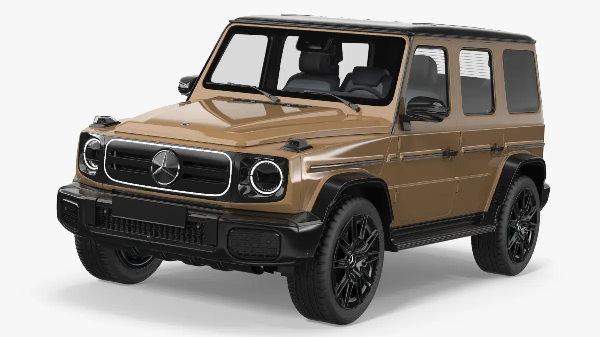 Mercedes-Benz G580 2025 Beige 3D model