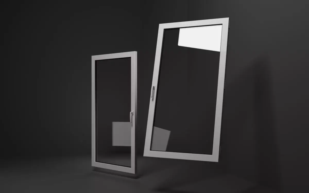 Double-glazed window Free 3D model