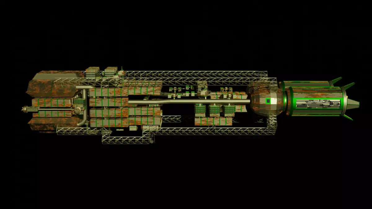 Saar Dreadnaught 3D model