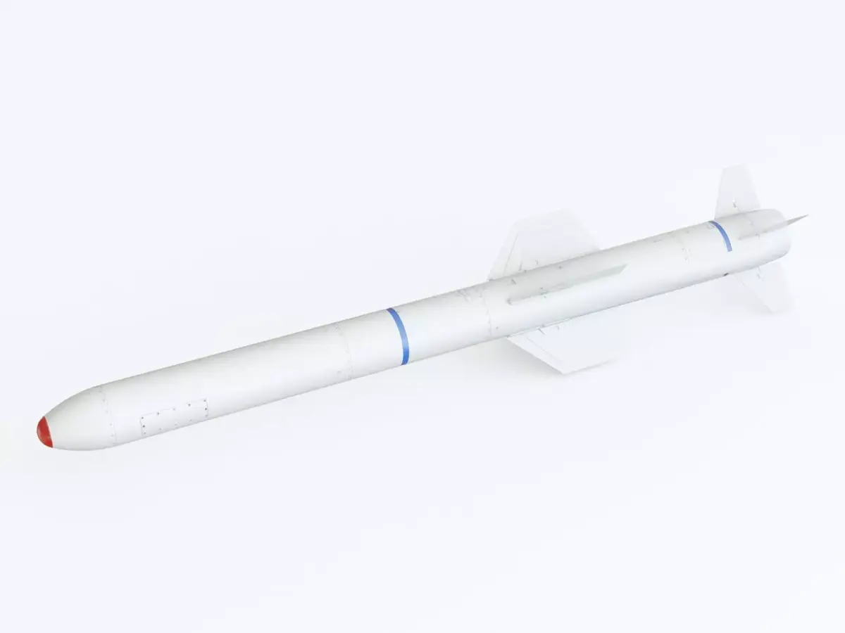 Missile 04 3D model purchase