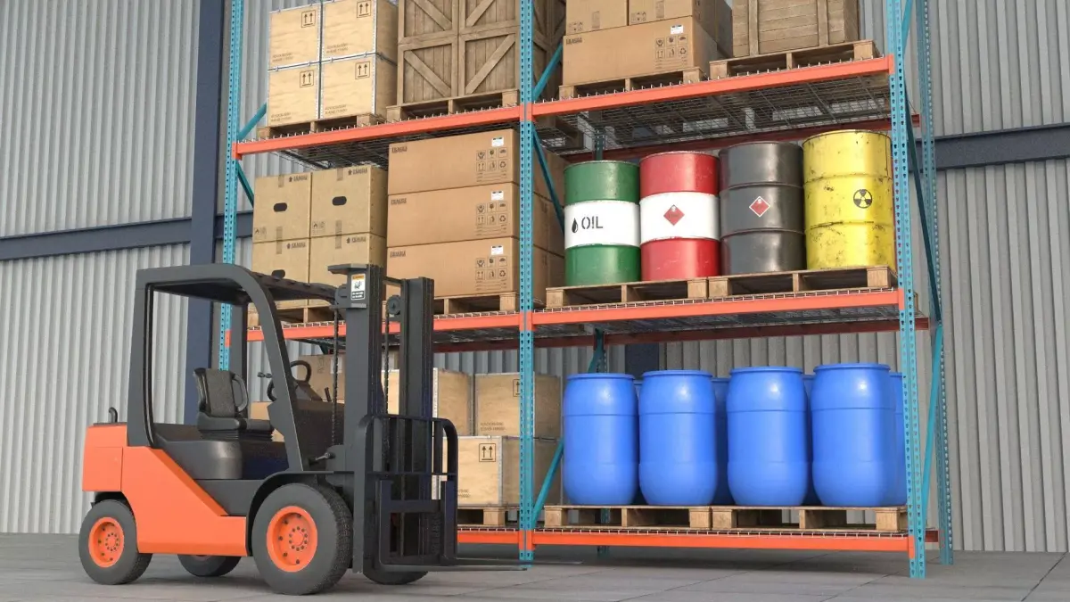Warehouse Elements PBR 3D model