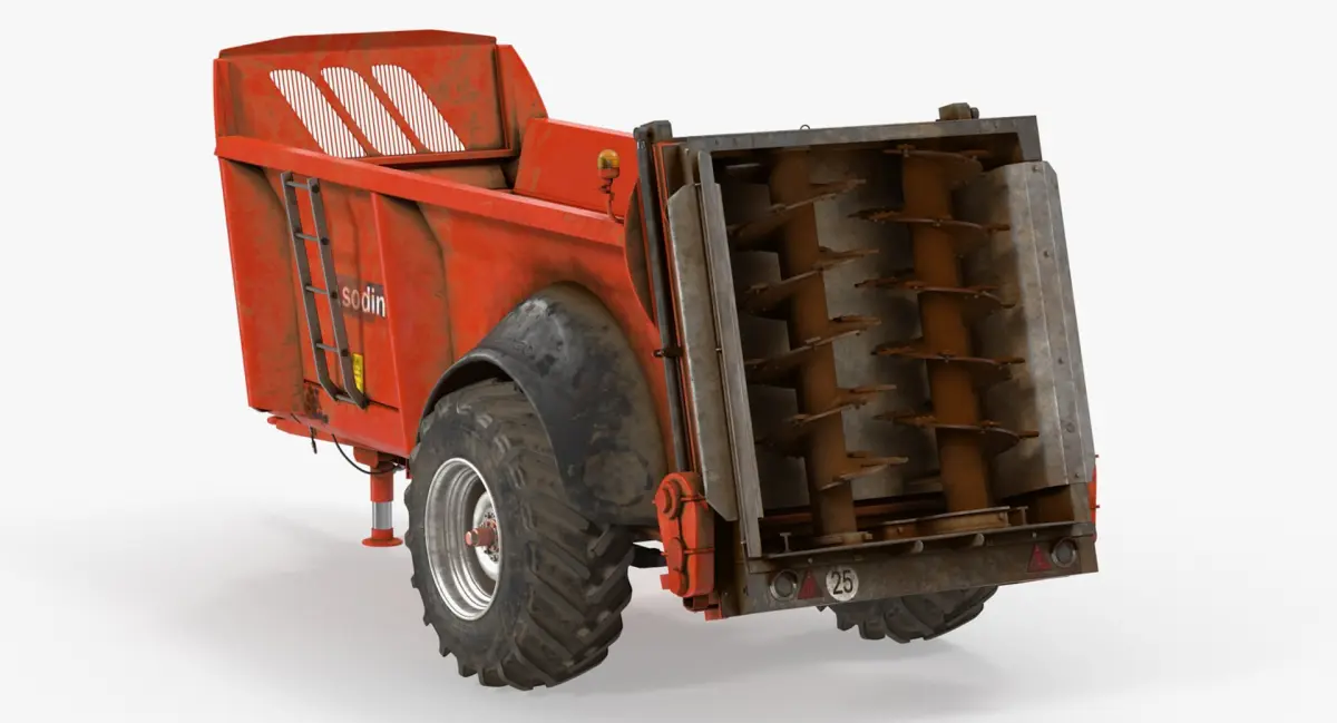 Spreader Sodimac Rafal 3300 Worn 3D model