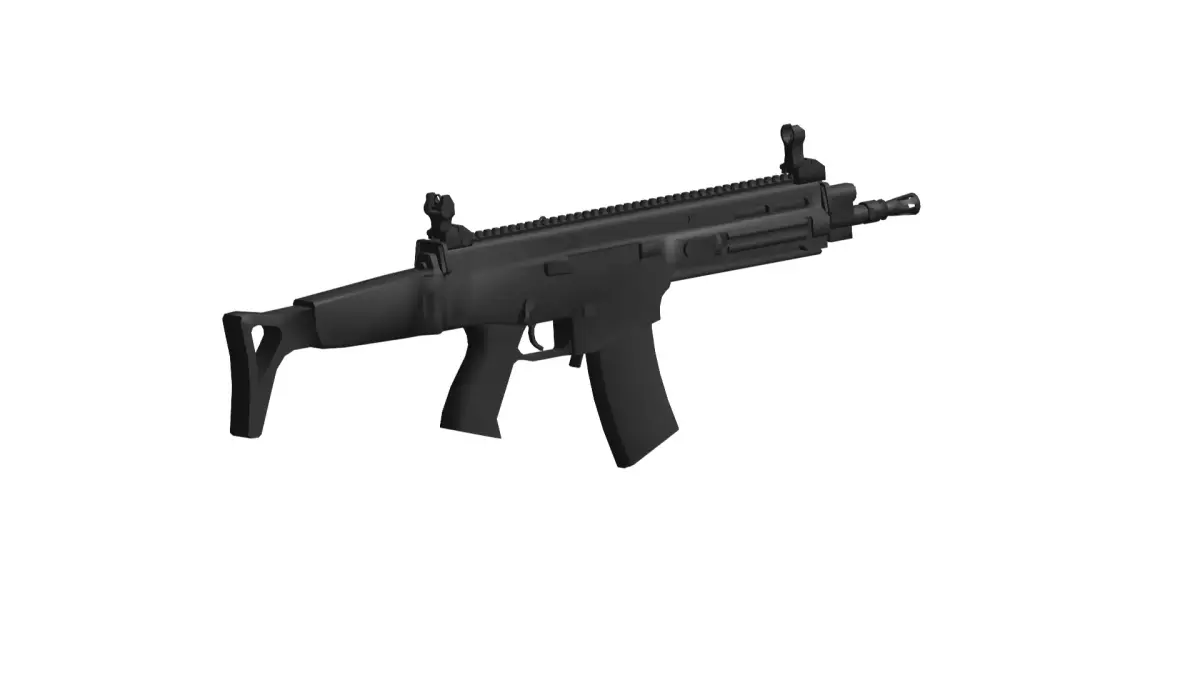 CZ 805 BREN assault rifle 3D model