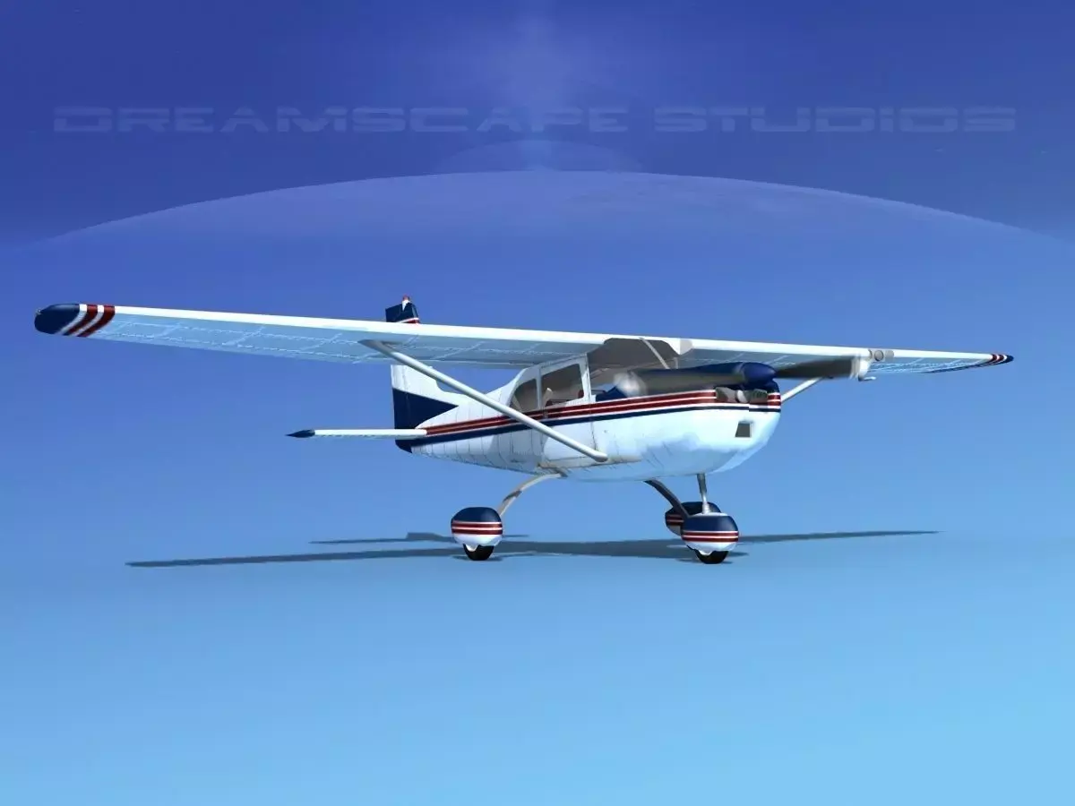 Cessna 175 Skylark V10 3D model