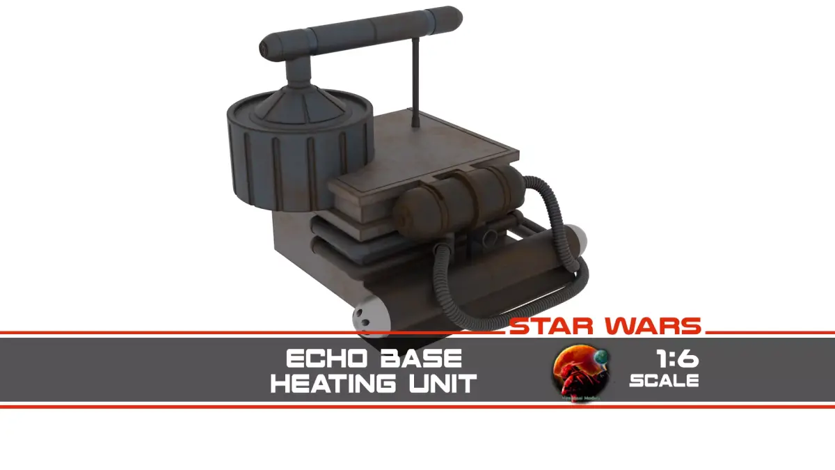 Echo Base Heating Unit 1-6 scale Hottoys 3D print model