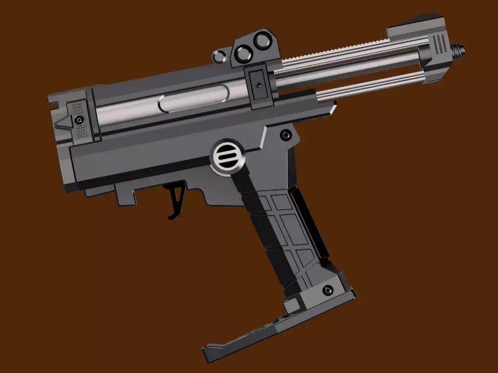 Dune Part Two - Maula spring gun for cosplay 3D print model