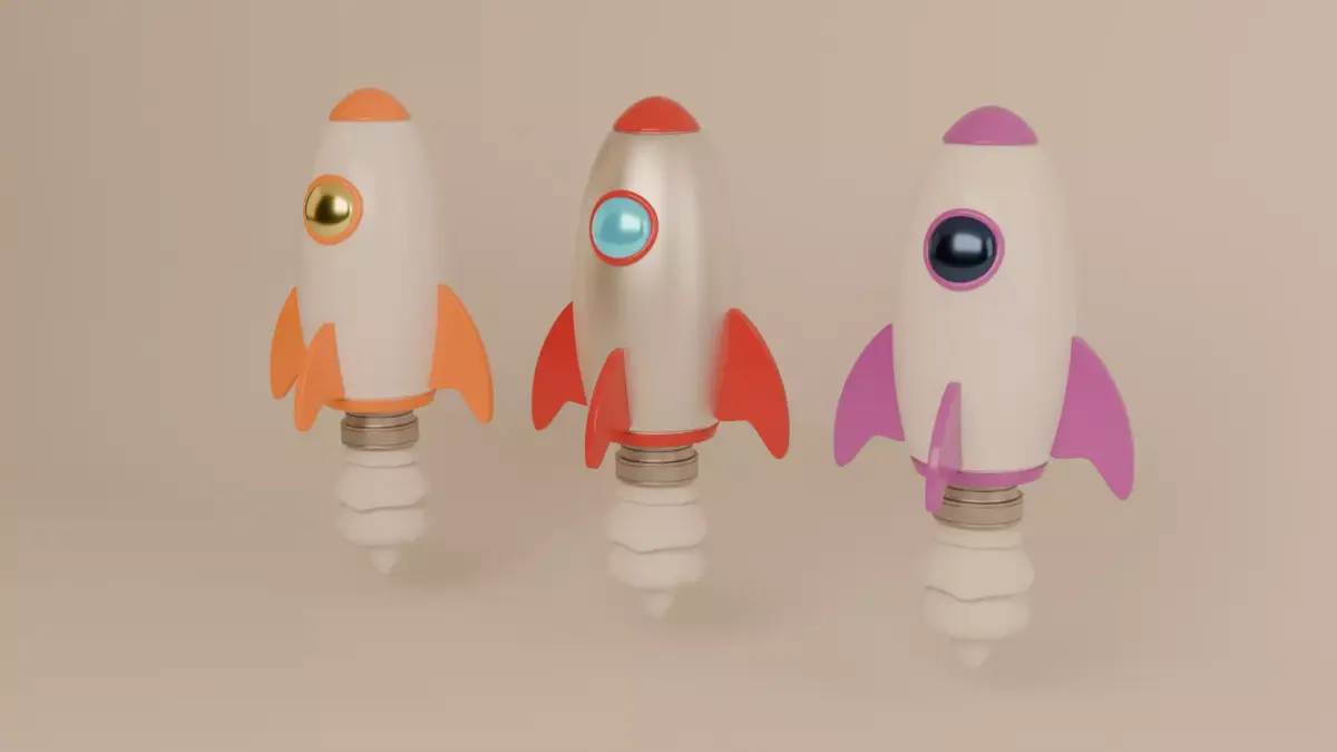 Rocketship 3D model