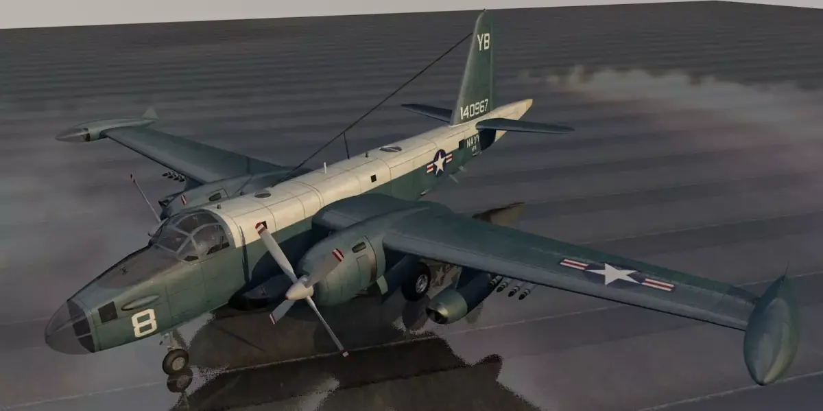 Lockheed P2V-7 Neptune - SP-2H 3D model