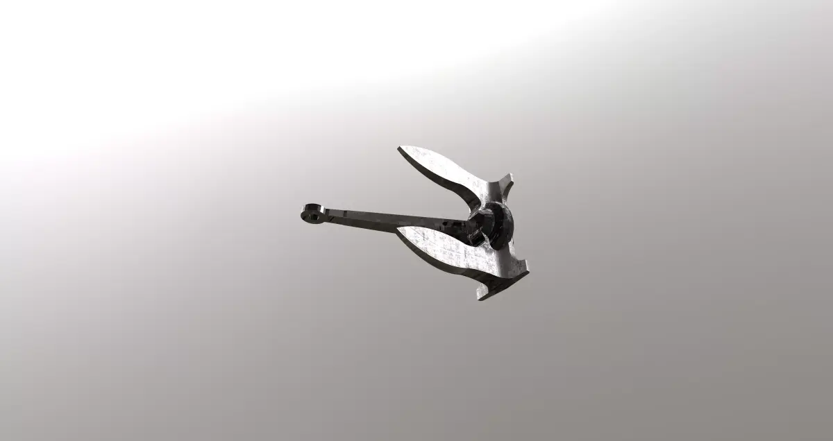Old Navy Anchor Free 3D model