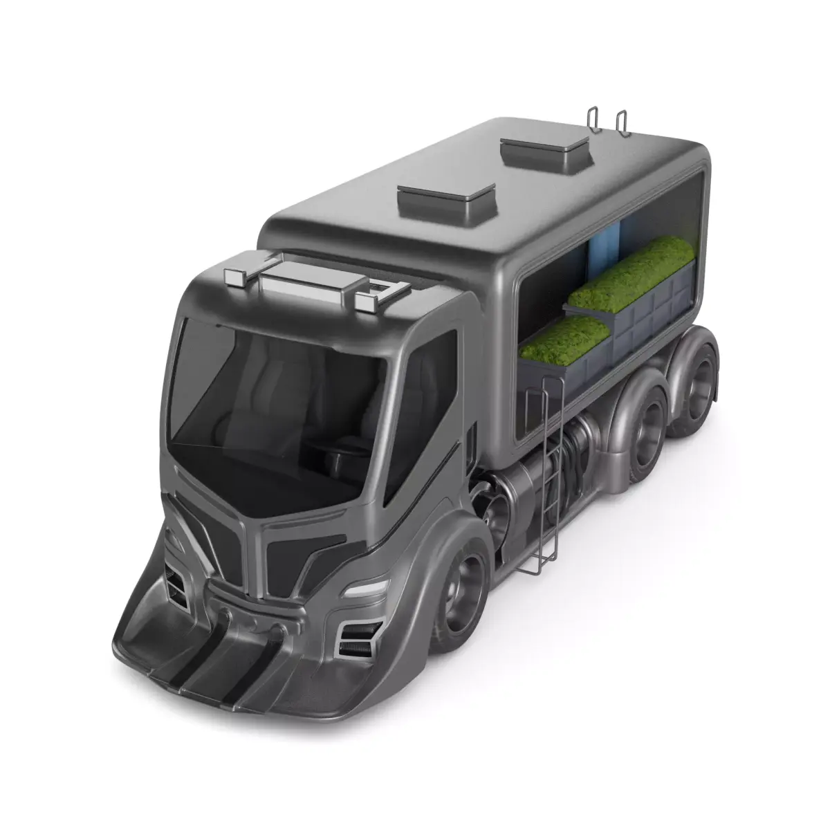 Landscaping Truck 3D model