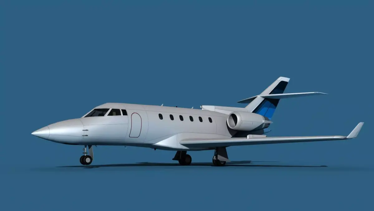 Hawker Siddley 800SR V02 3D model
