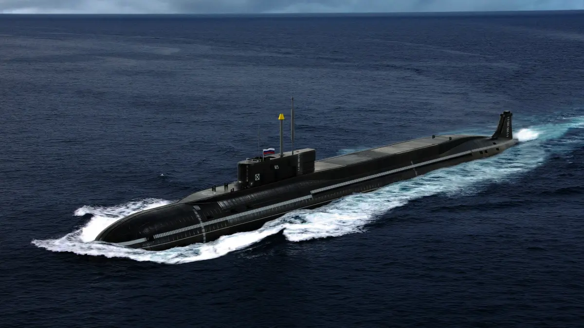 K-549 Knyaz Vladimir Borei-Class Submarine 3D model