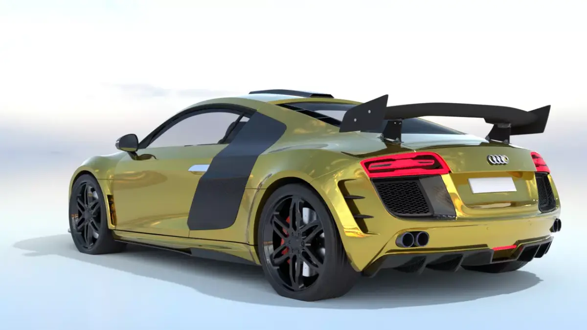Audi RS8 Free 3D model