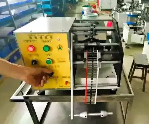 Resistor and Capacitor Lead Cutting and Forming Machine 3D model