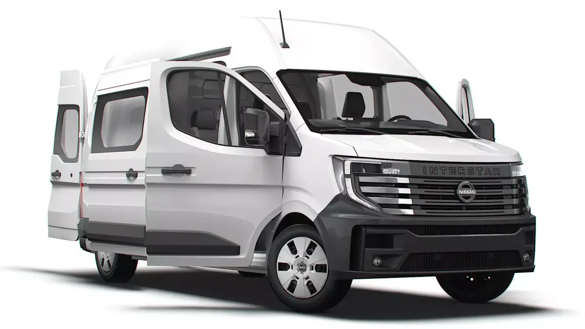 Nissan Interstar L3H3 CrewCab Van HQ Interior 2024 3D model