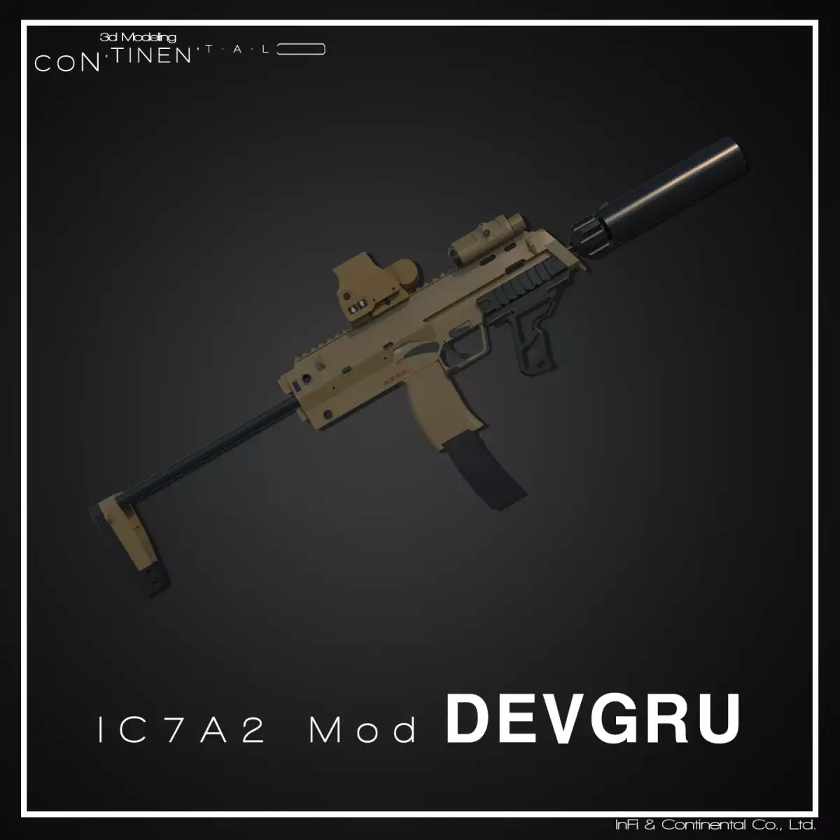 IC7A2 Mod DEVGRU 3D model
