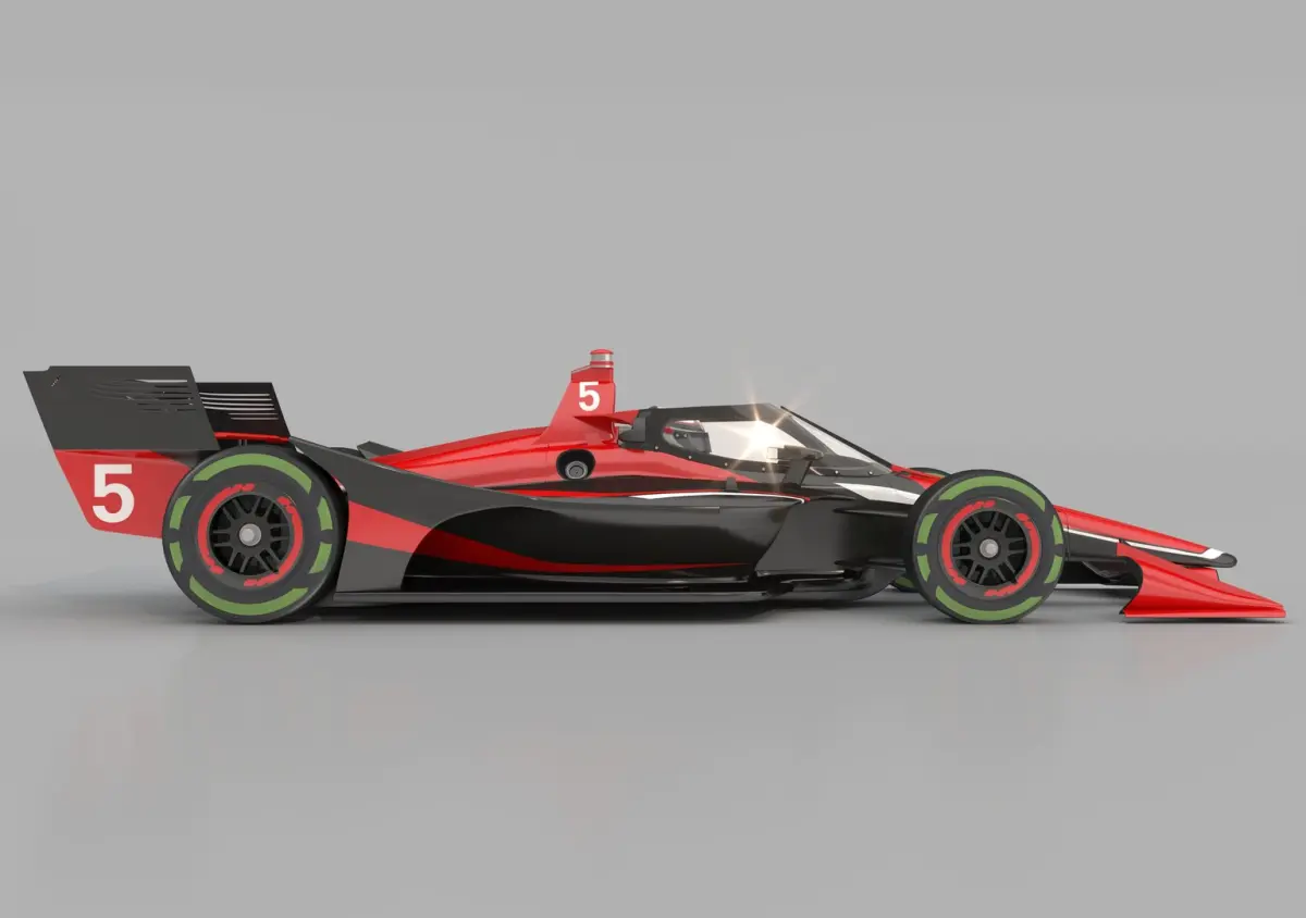 Racecar 3D model