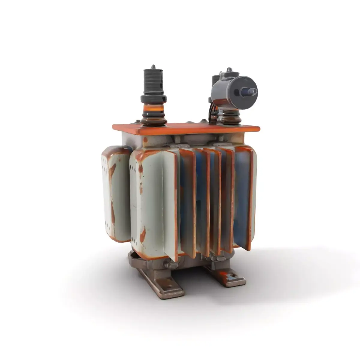 Rustic Industrial Transformer model pack Low-poly 3D model