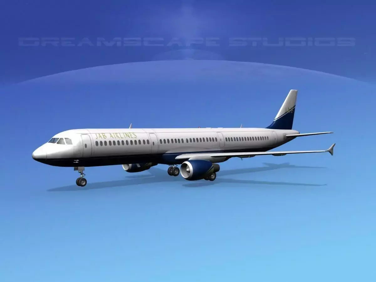 Airbus A321 JAB 3D model