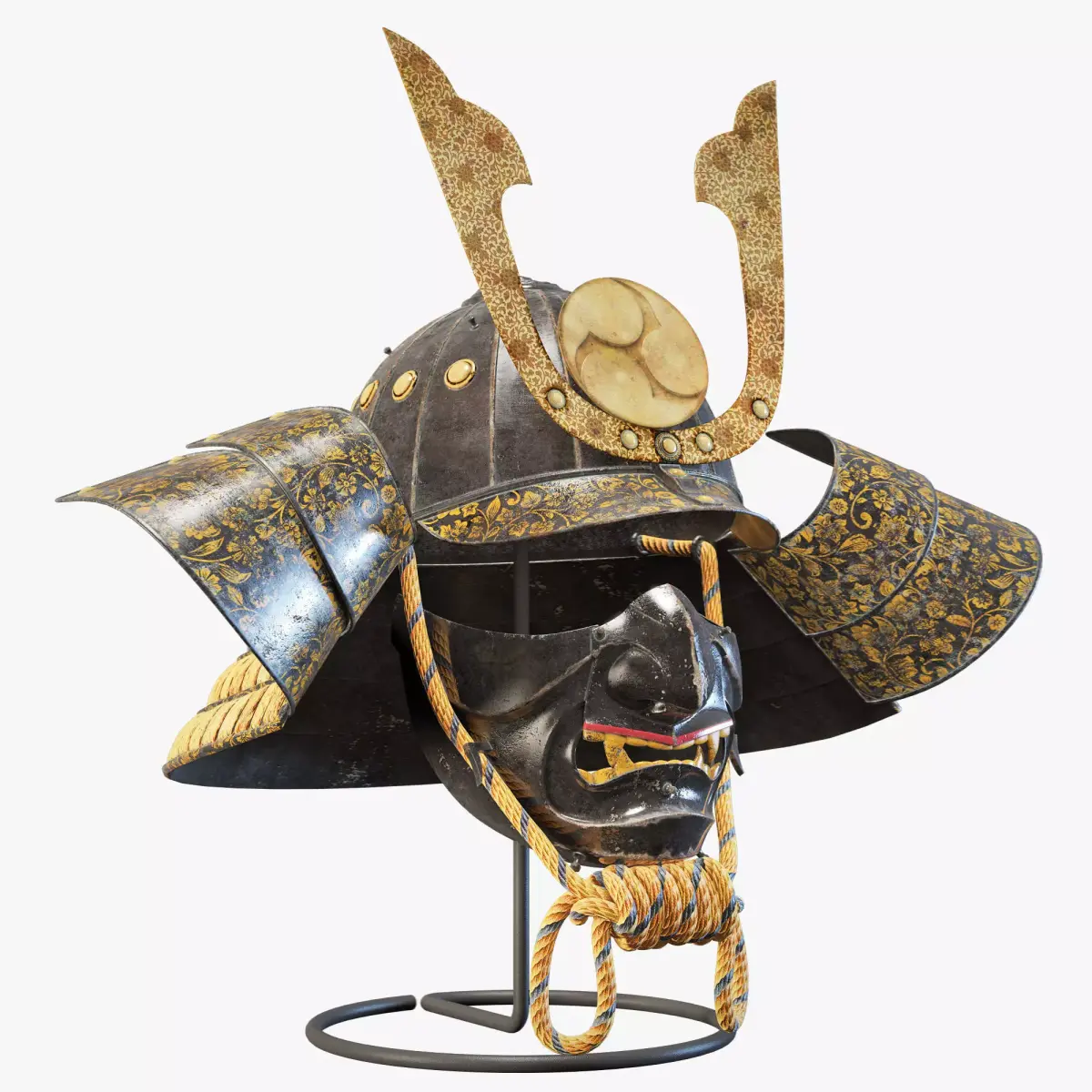Kabuto helmet 3D model