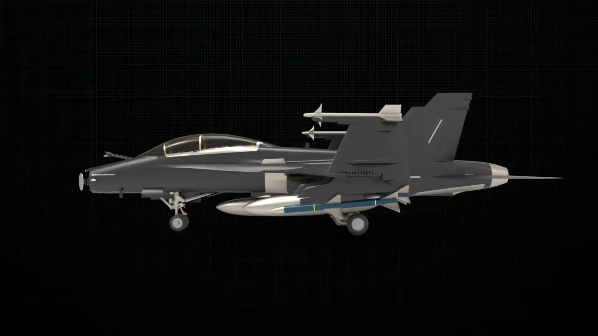 McDonnell Douglas FA 18 Hornet 3D model