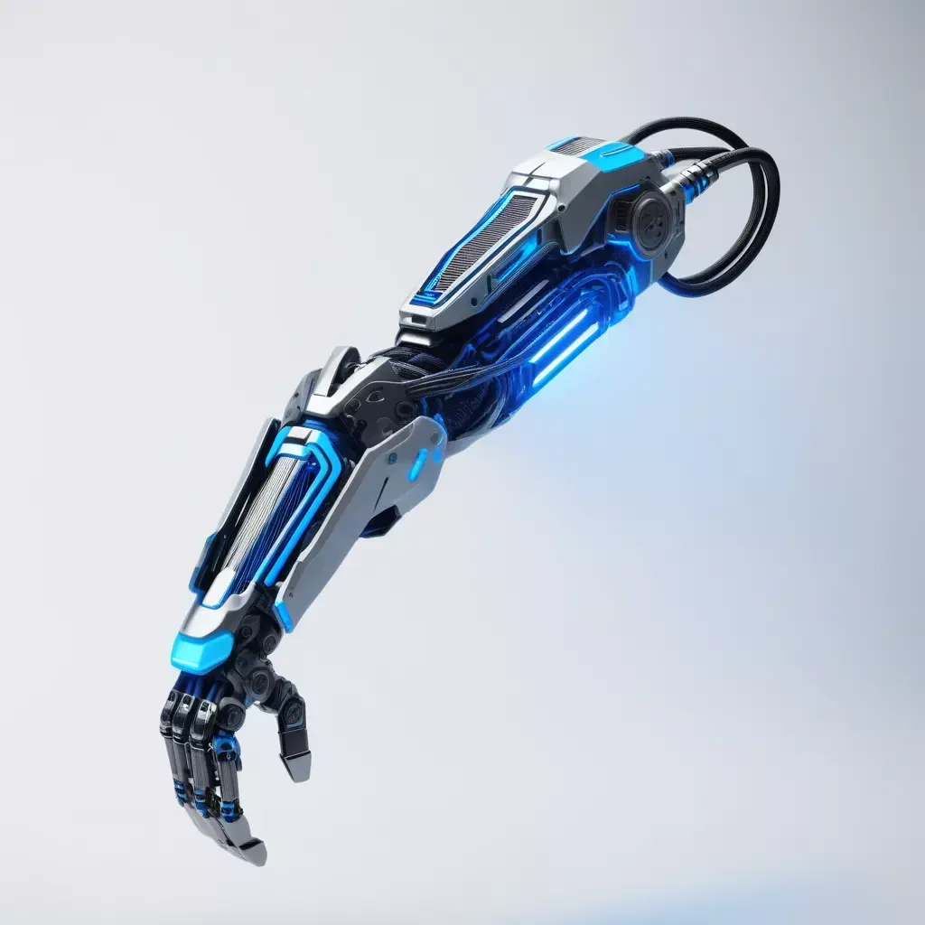Futuristic Cybernetic Arm 3D model