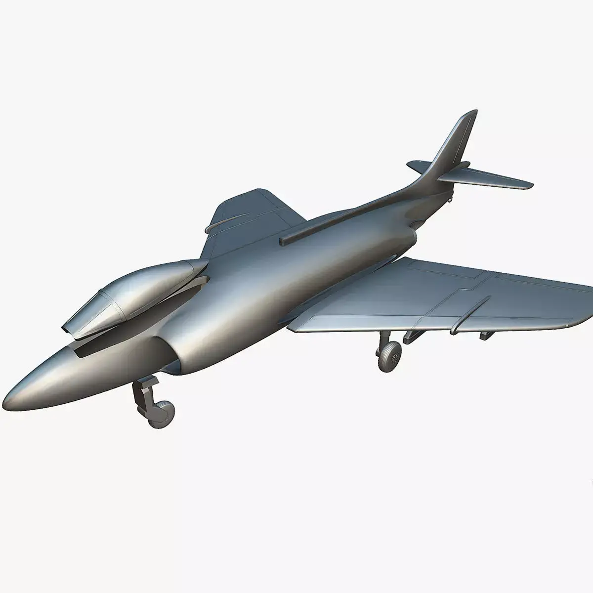 Supermarine Scimitar - 3D Printable Model 3D print model