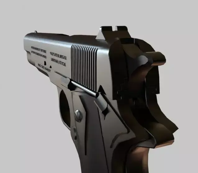 M1911 Handgun Low-poly 3D model purchase