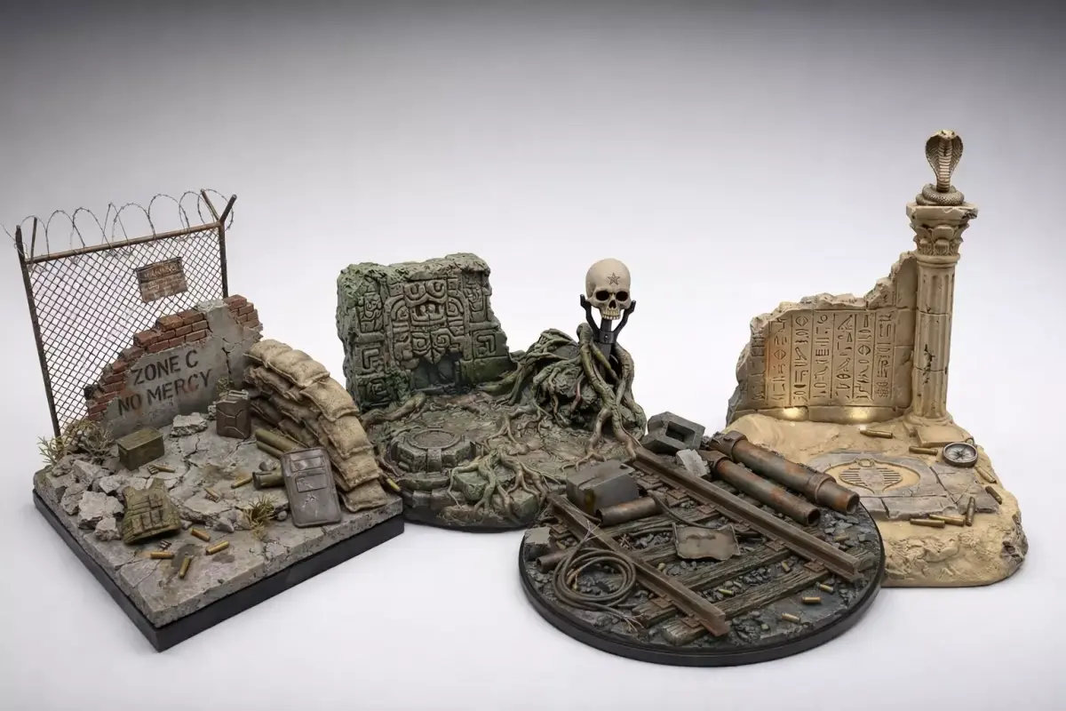 Environment Diorama Bases Bundle Printable STL Pack
