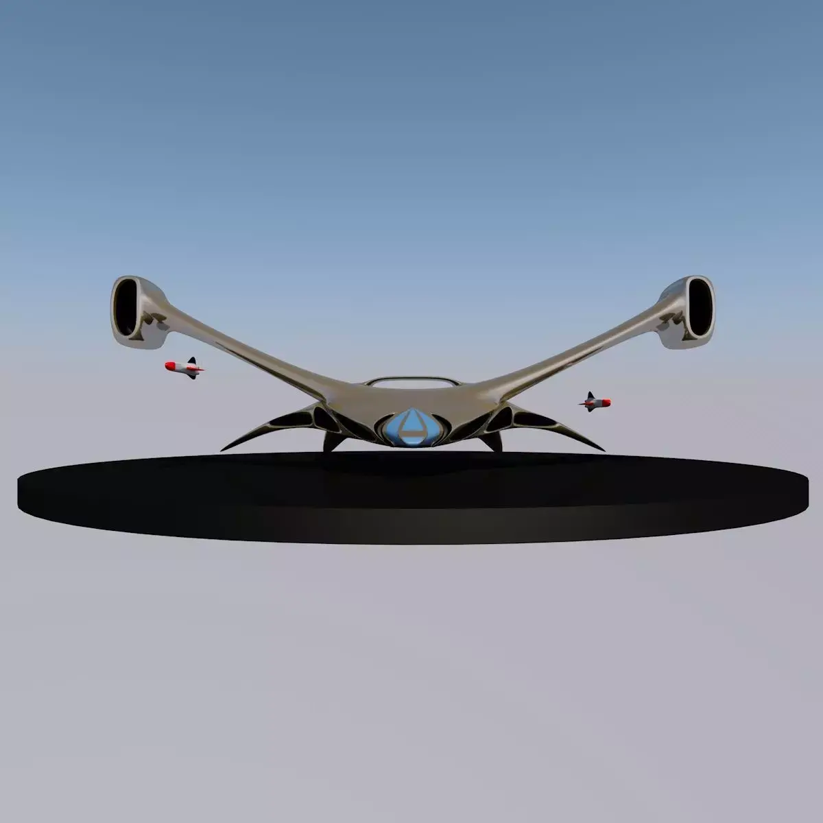 Big jet 3D model