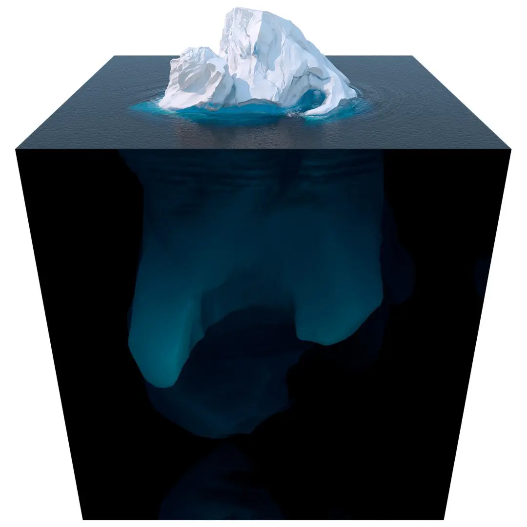 Iceberg 3D model purchase
