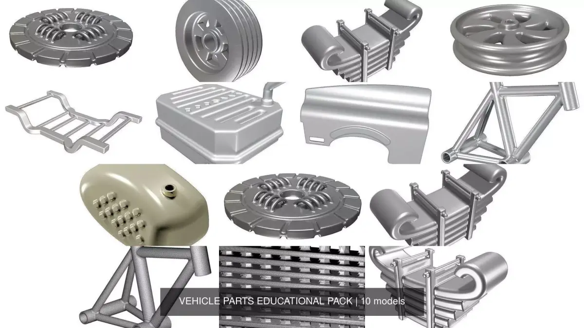 VEHICLE PARTS EDUCATIONAL PACK