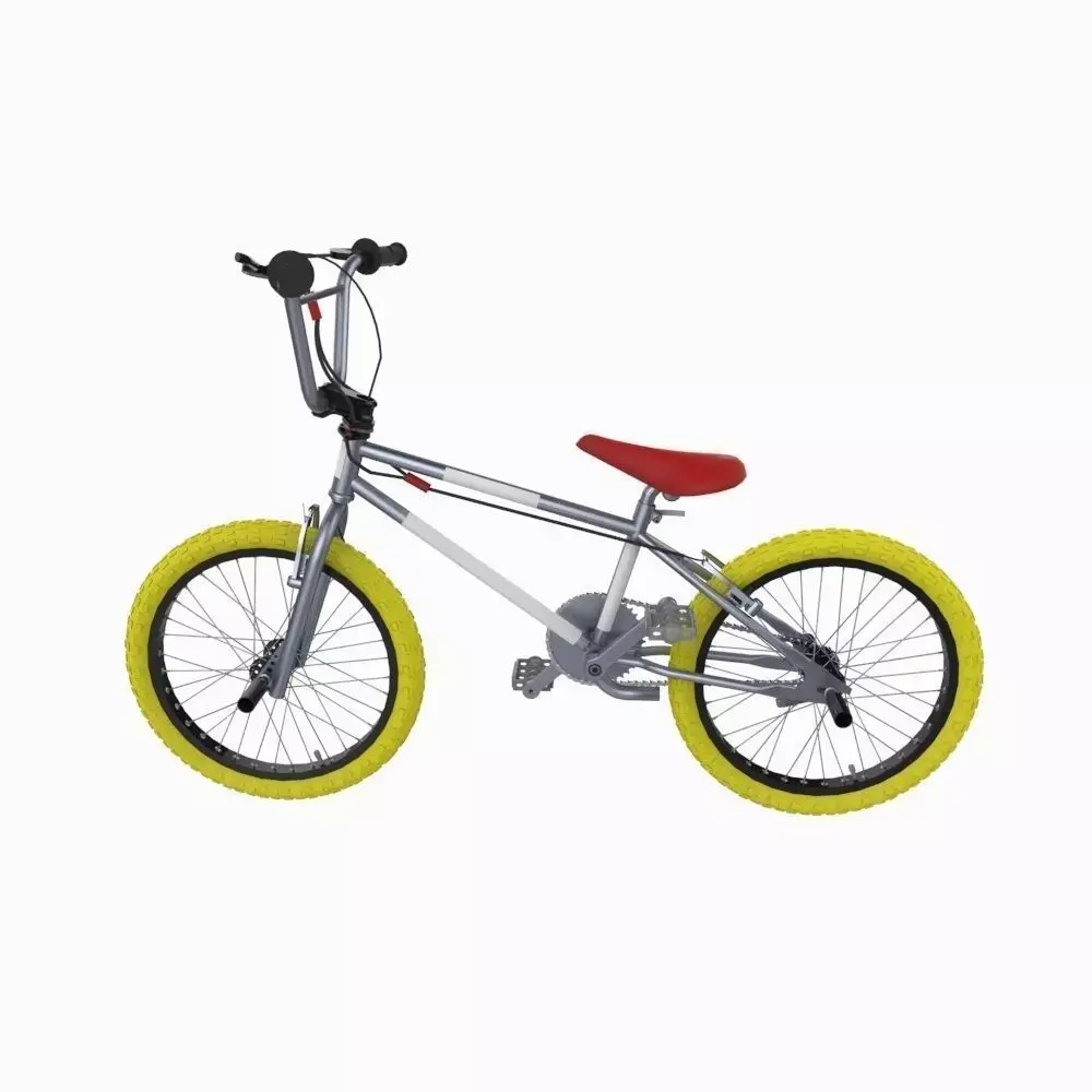 BMX Bike Low-poly 3D model order