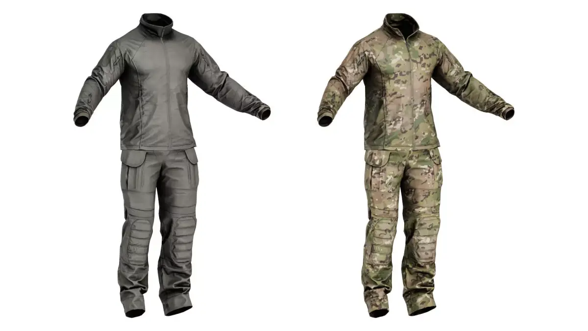 UFPRO UNIFORM Low-poly 3D model