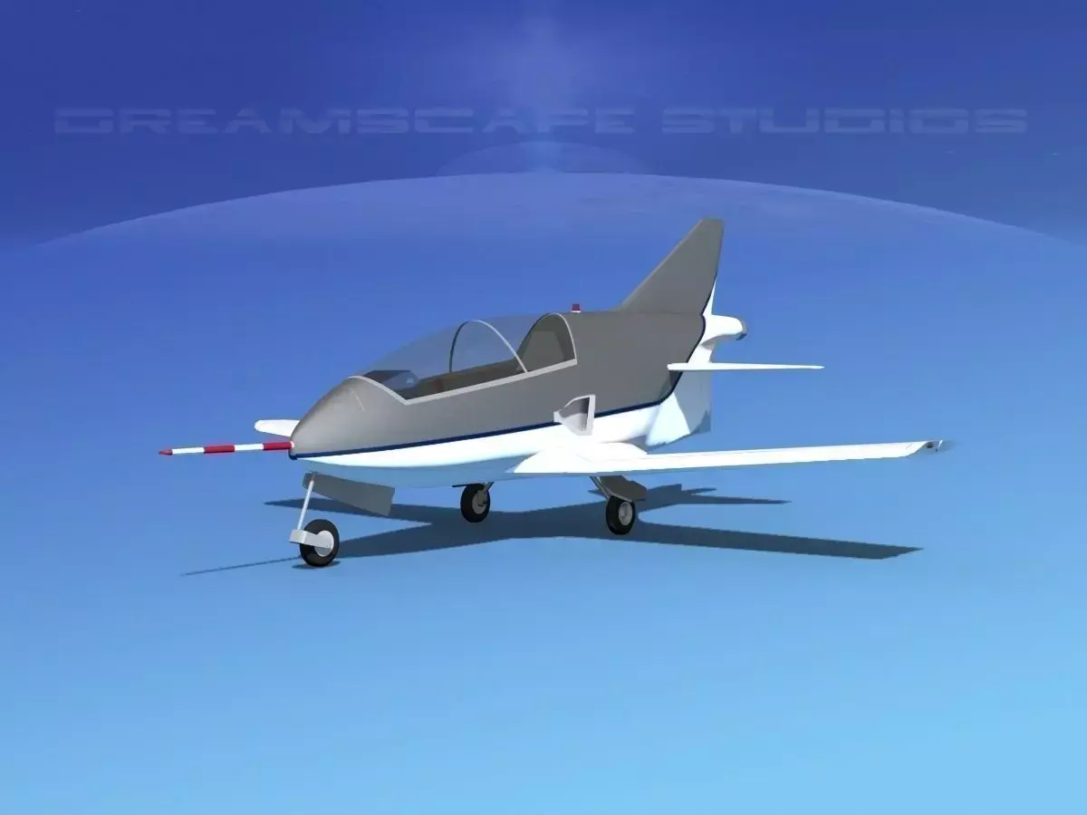Bede BD-5J Microjet  V08 3D model