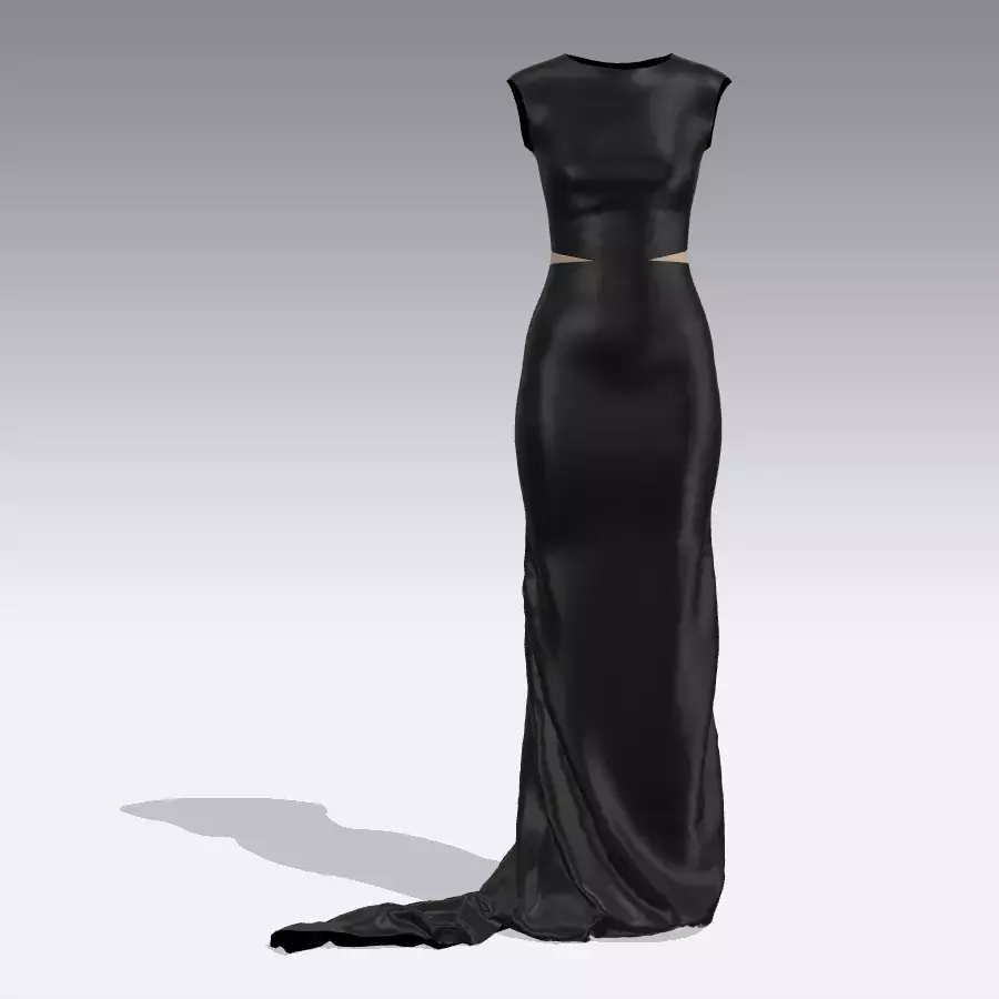 DRESS DRESS on mannequin 3D model order