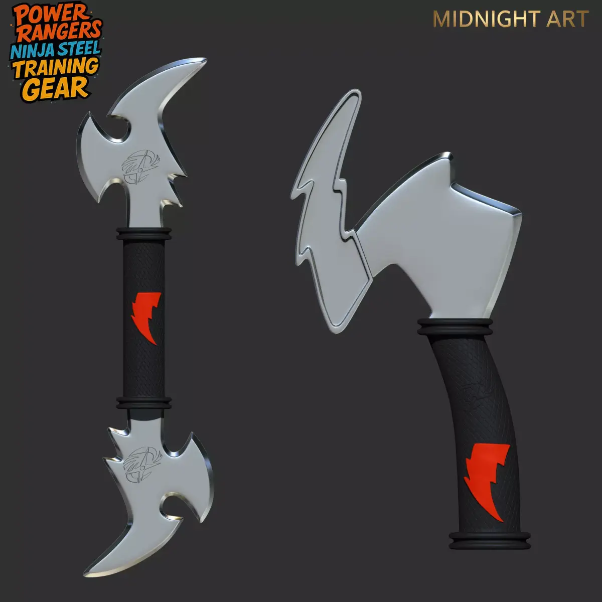 Power Rangers Ninja Steel Training Gear 3D Printable Prop 3D print model