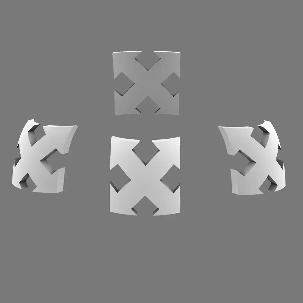 Space Knights Assault Squad Symbols Type A 3D print model