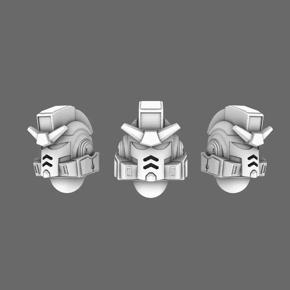 Clan Gunpla V10 Helmet Type E 3D print model