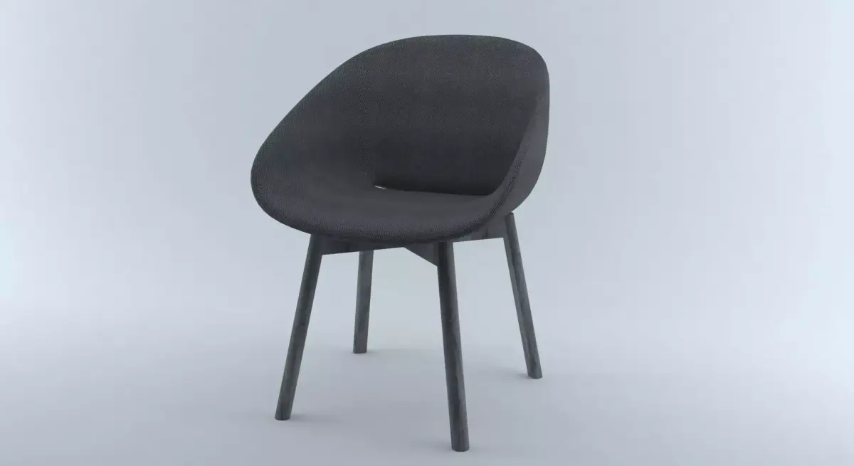 Armchair Beso Free 3D model