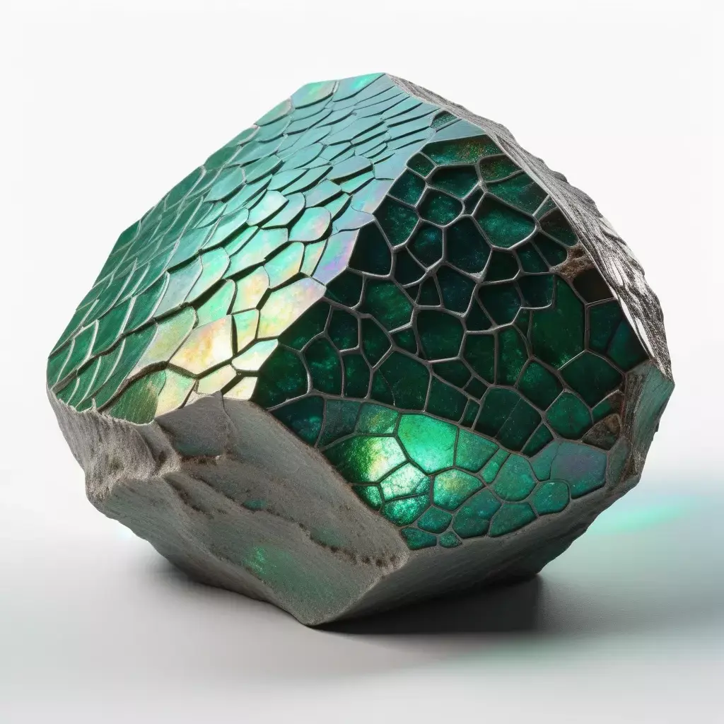 Mystic Iridescent Crystal Shard 3D model