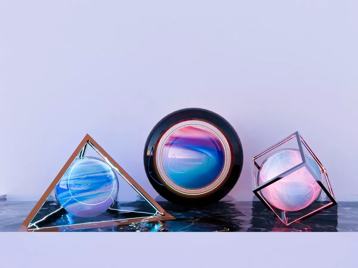 Planet Art Installation Sculpture 3D model