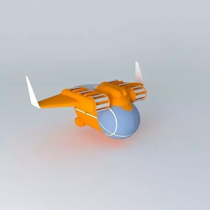 ARGO AIRCRAFTS A 25 Cyclocopter Free 3D model