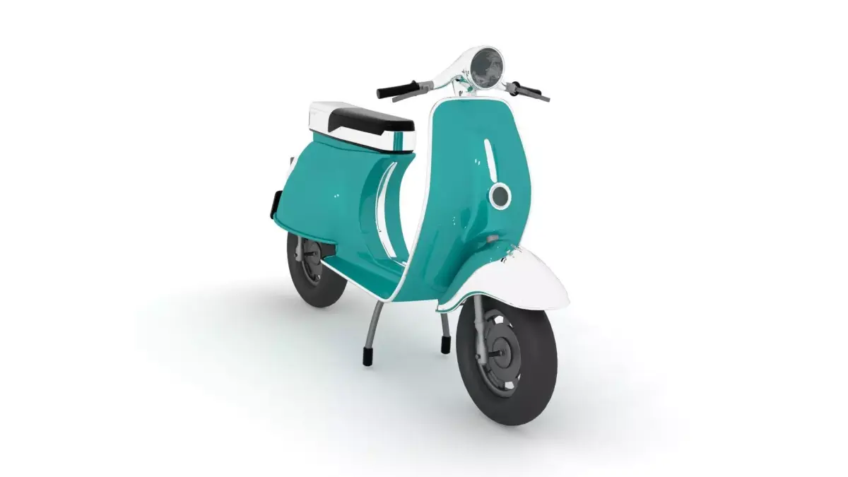 skyter scooter 3D model