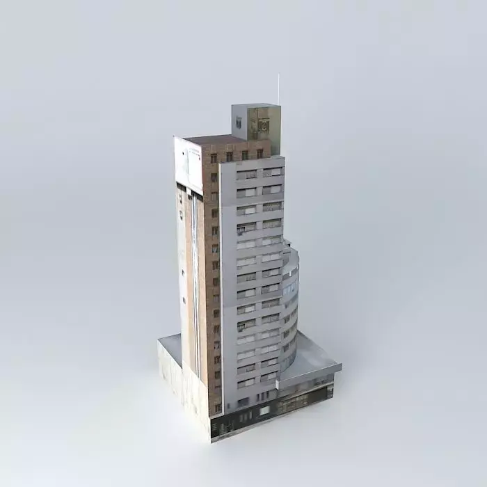Commercial Rosario 3D model
