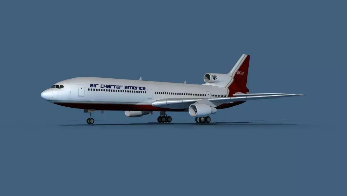 Lockheed L-1011-50 Air Charter America 3D model